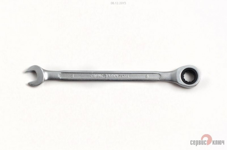 Ключ трещеточный 12 мм (холодный штамп)